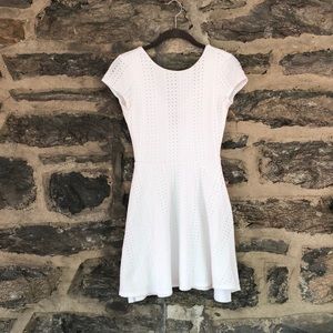 White Skater Dress